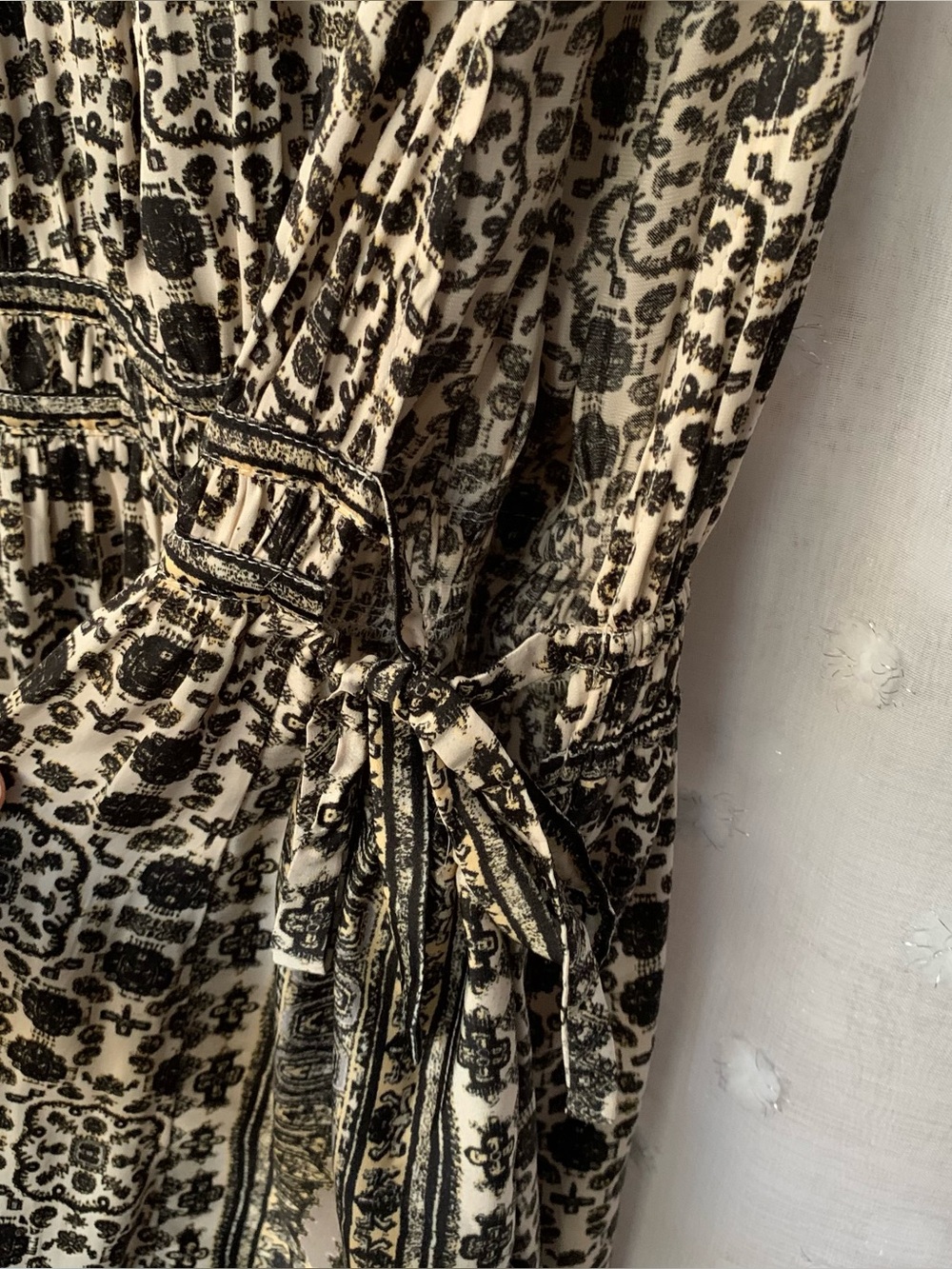 Free People Printed Midsummers Day Halter Mini Dress or Top - Picture 10 of 15